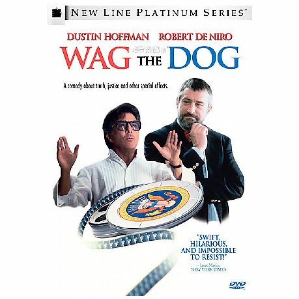 Wag The Dog (DVD) Hoffman De Niro Heche Harrelso Dustin Hoffman Robert De Niro