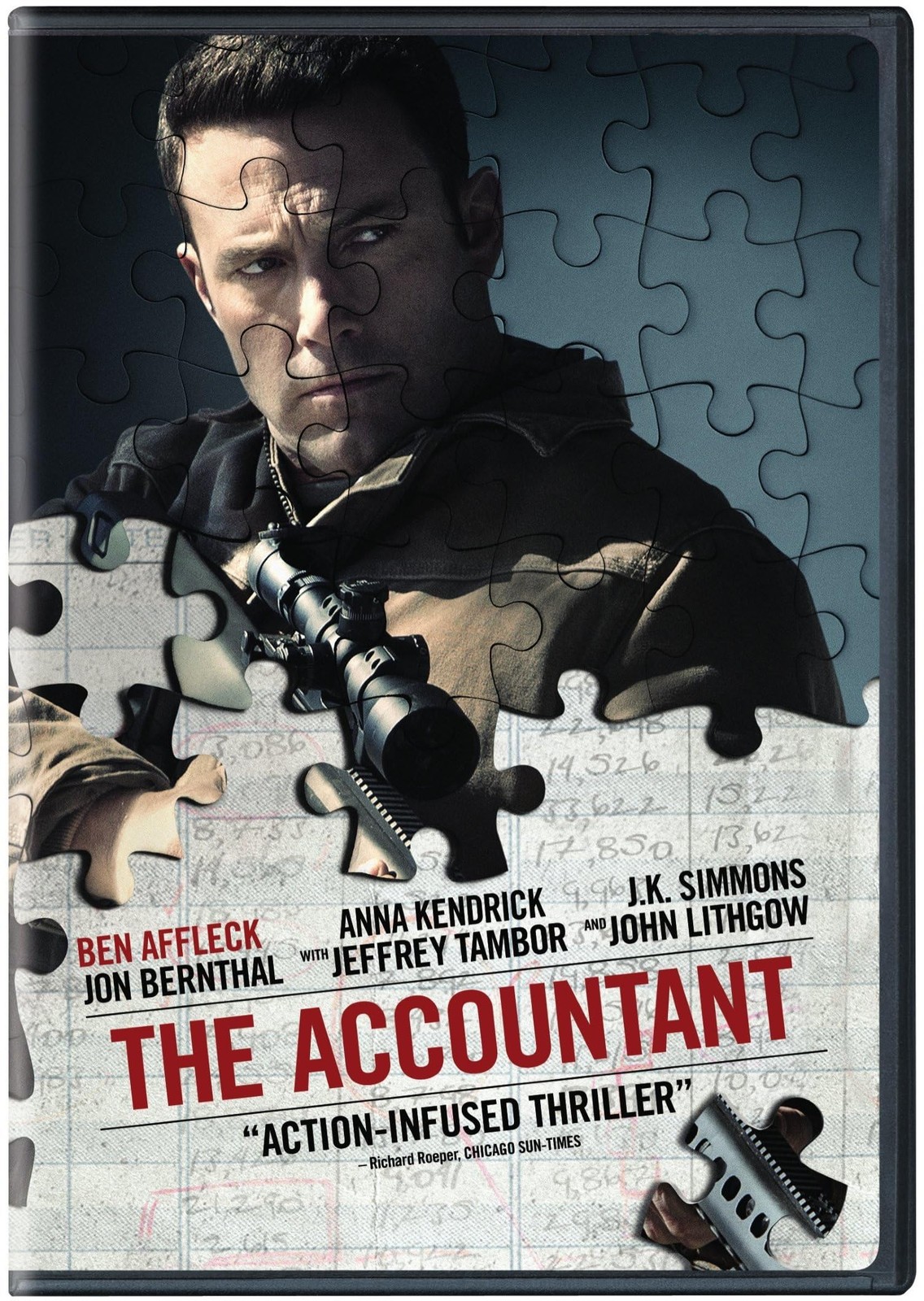 The Accountant (DVD) Ben Affleck Anna Kendrick J.K. Simmons Jon Bernthal