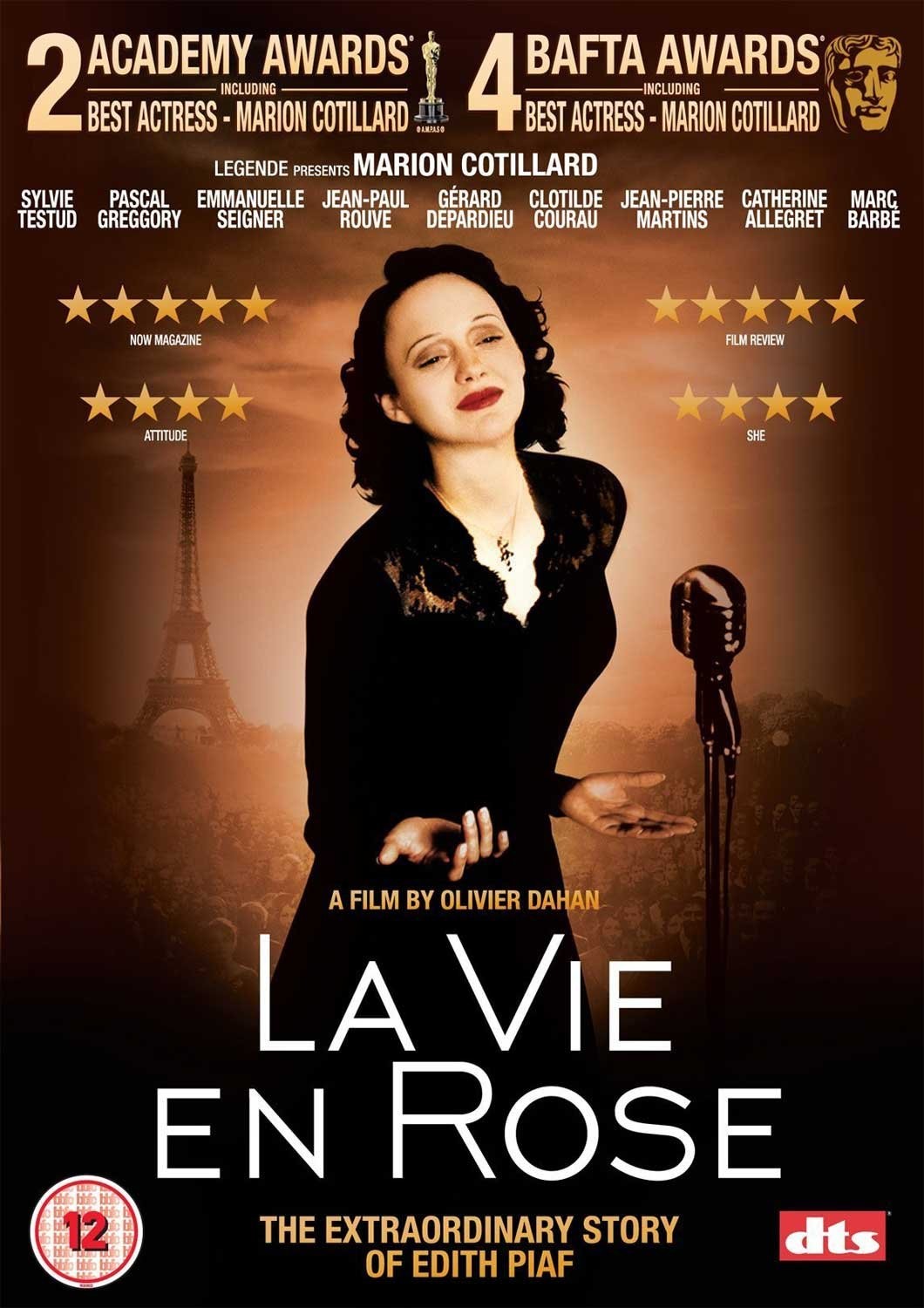 La Vie En Rose (DVD) Marion Cotillard Gerard Depardieu Olivier Dahan