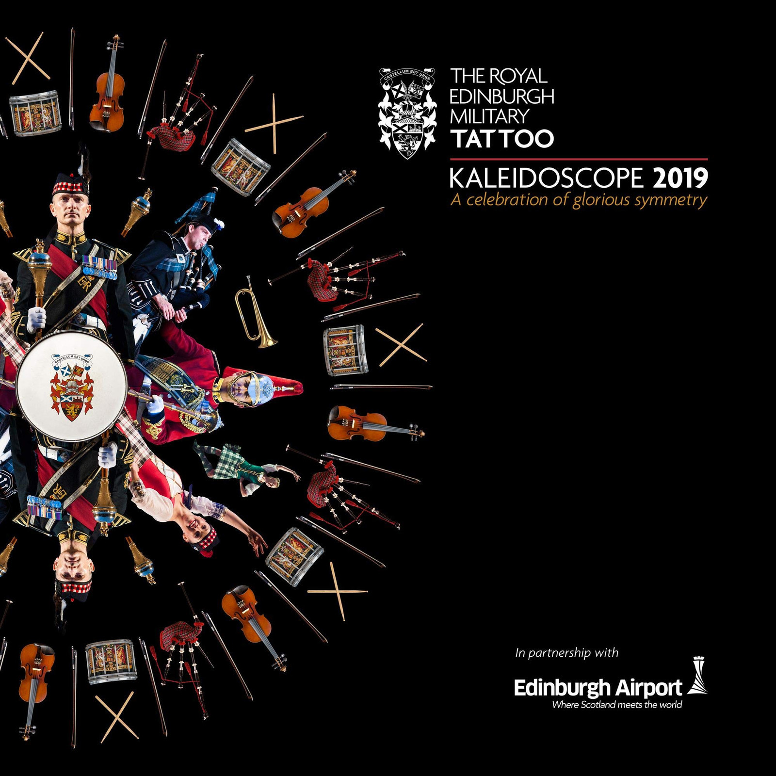 The Royal Edinburgh Military Tattoo 2019: Live from the Esplanade of Edinb (DVD)