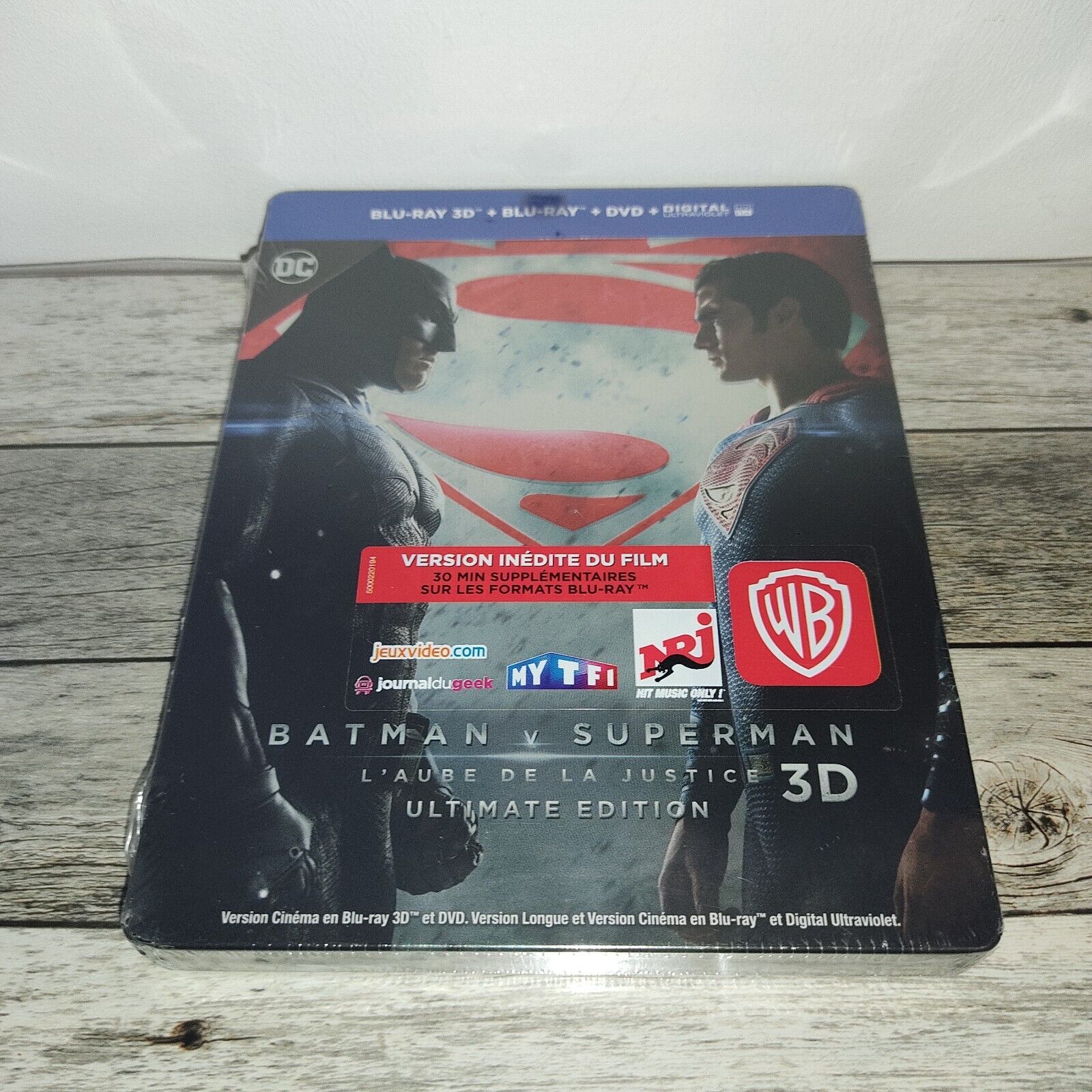 Batman V Superman: ALBA Della Justice 3D Steelbook [3D + 2D + DVD] - VF