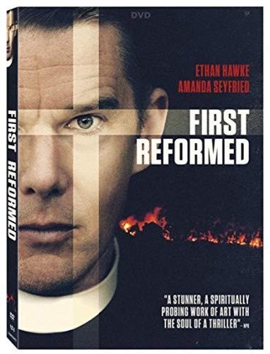 FIRST REFORMED (DVD) Amanda Seyfried Ethan Hawke Cedric Kyles Van Hansis