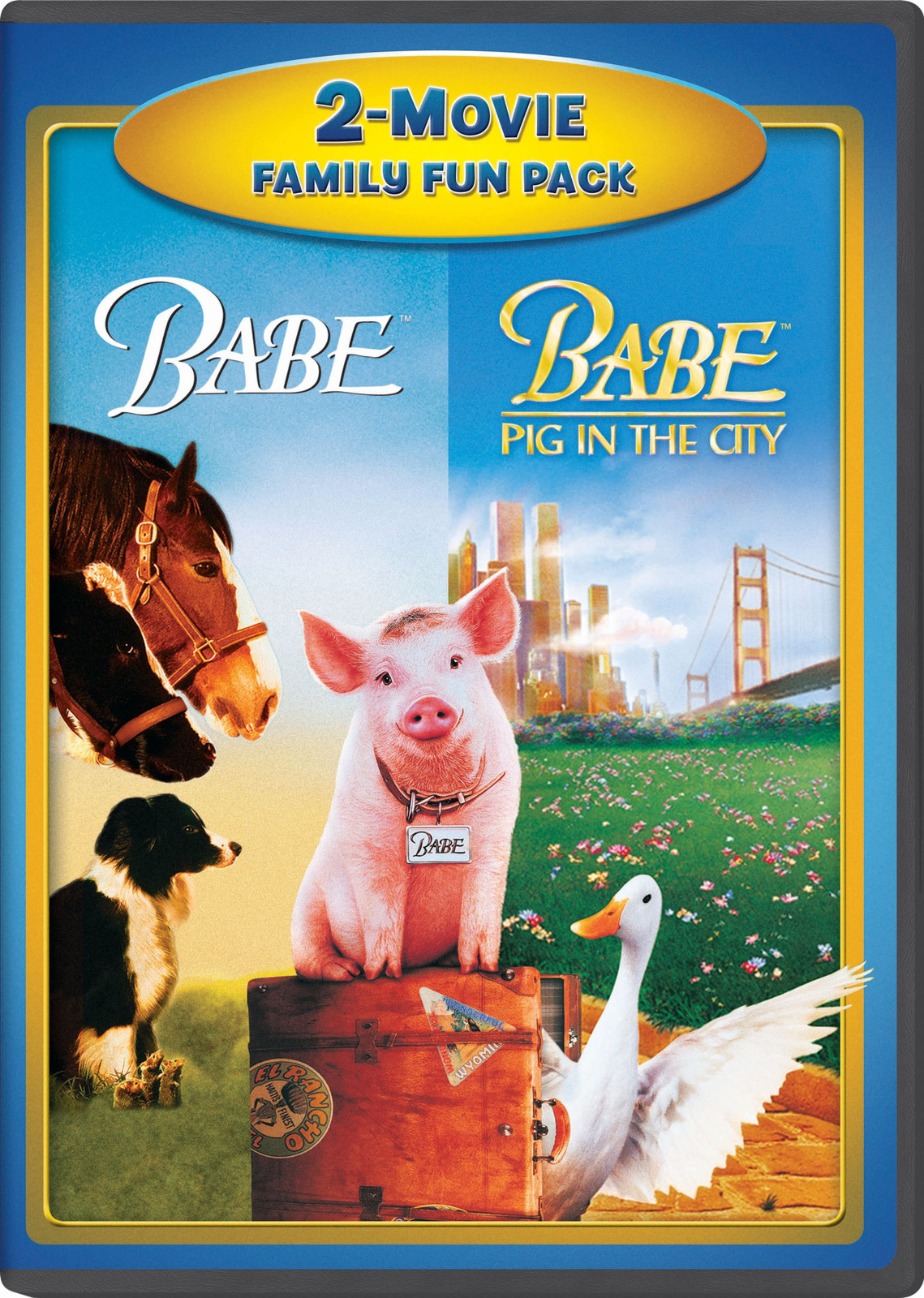 Babe 2-Movie Family Fun Pack (DVD) James Cromwell Christine Cavanaugh Danny Mann