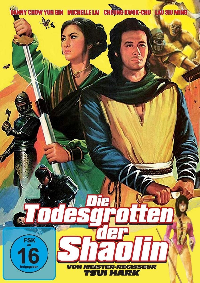 Tsui Hark: Die Todesgrotten der Shaolin (Deutsche + HK-Fassung) (DVD)