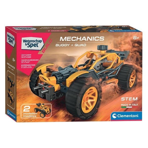 Clementoni Wetenschap & Spel Buggy Quad Bouwen