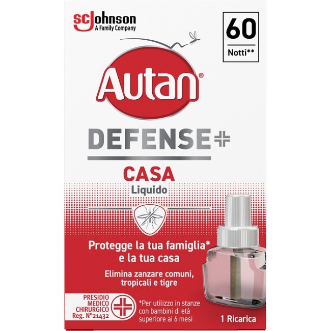 S. C. Johnson Italy - S. C. Johnson Autan Defense Liquido Elettrico Casa Ricarica 36 Ml