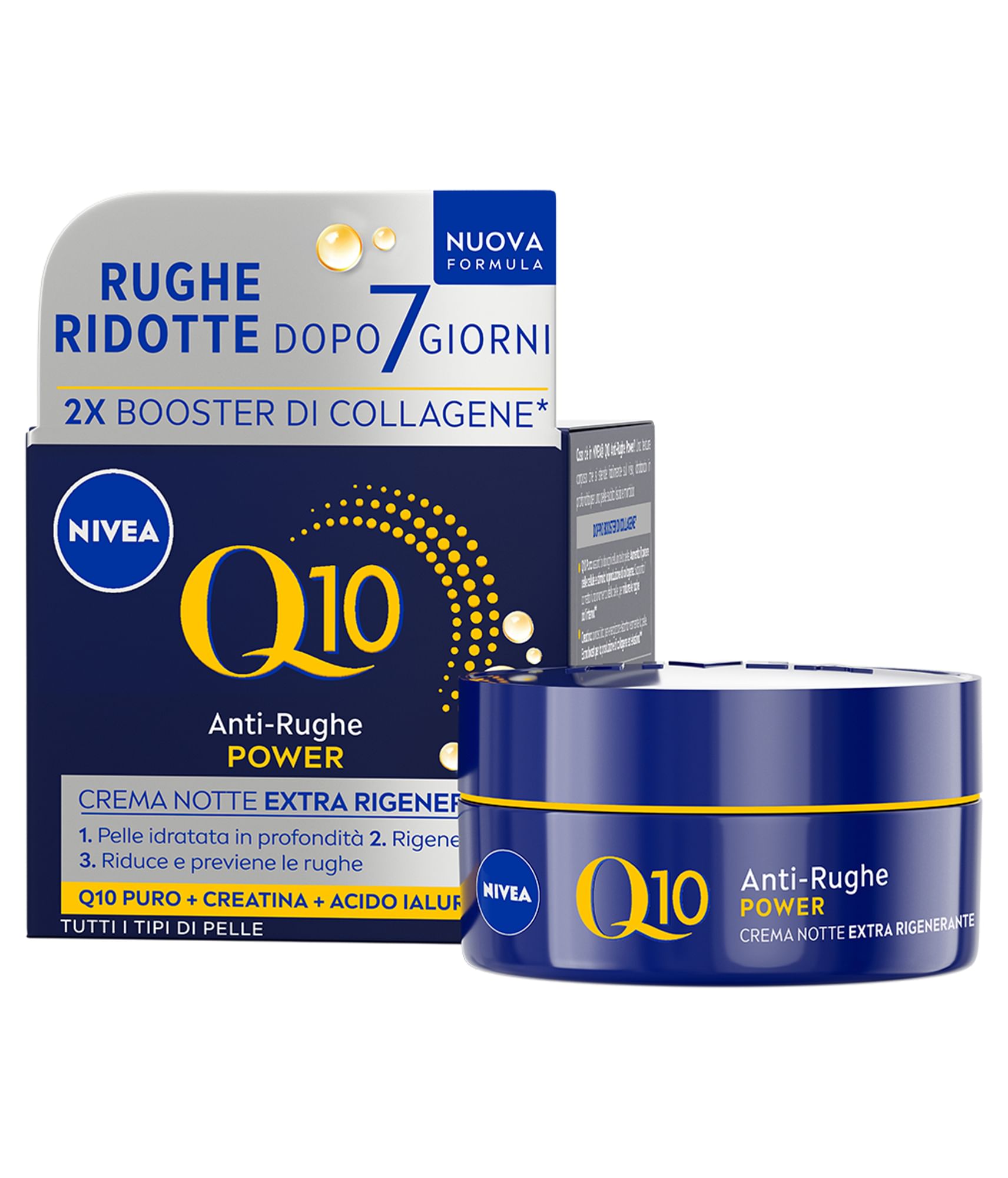 Nivea Crema Antirughe Notte Q10 50 Ml