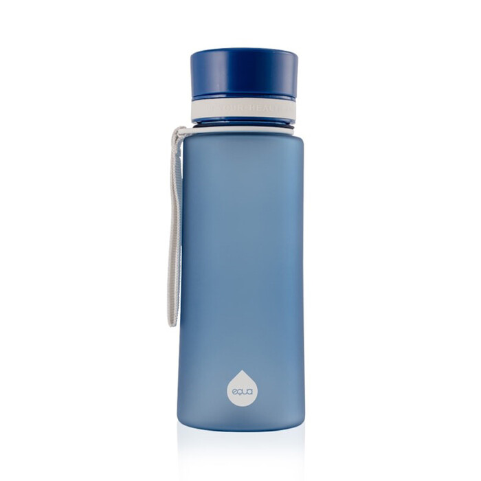 EQUA Trinkflasche Midnight aus Tritan BPA-frei 600 ml blau
