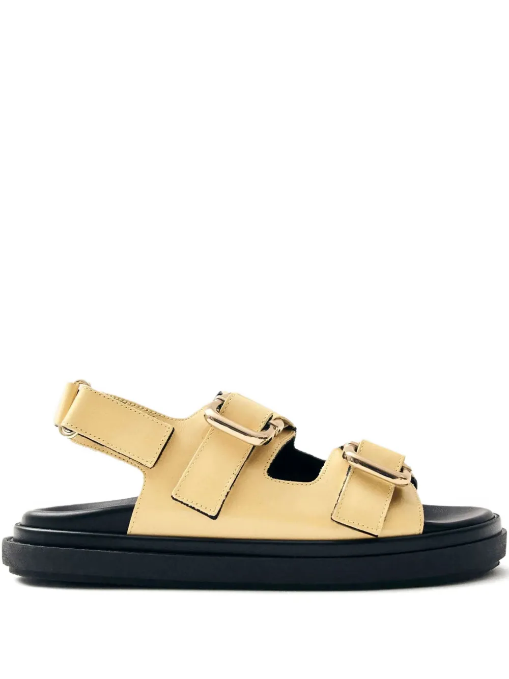 ALOHAS Harper leather sandals - Giallo