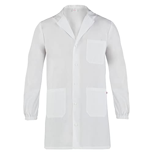 Giblor'S Camice Medico Uomo Mike 100% Cotone, Abbottonatura A Pressione (M)
