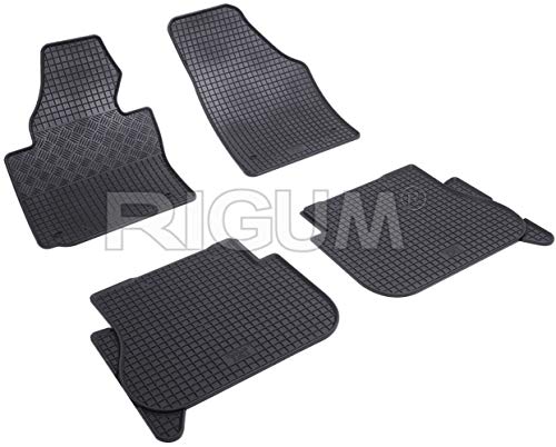 F902648 - Tappetini Su Misura Per Auto In Gomma Antiscivolo Compatibile Con Touran 1T Dal 2003-2006, Touran 1T Restyling Dal 2006-2015, Caddy Dal 2003