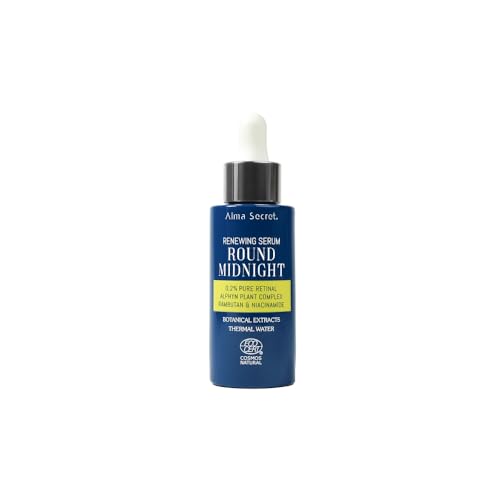 Siero Per Il Viso Notturno Con Retinico Puro 0,2% Antirughe Macchie Illuminante Niacinamide Complesso Alpino Rambutan Vegano Cruelty Free Ecocert Natu