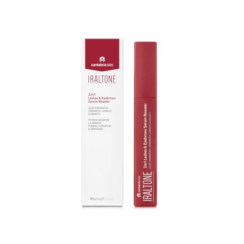 Cantabria Labs Iraltone Siero Potenza E Volumizzatore Di Sopracciglia E Ciglia - Aumenta La Densità E La Fecondità Di Sopracciglia E Boccette, 10 Ml