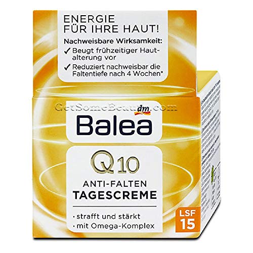 Balea Crema Giorno Q10 Antirughe, 50 Ml