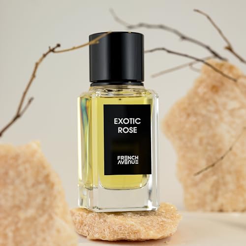 Fragrance World Exotic Rose Eau De Parfum 100 Ml Per Uomo E Donna, Profumo Arabo, Acqua, Zafferano, Pepe, Rosa