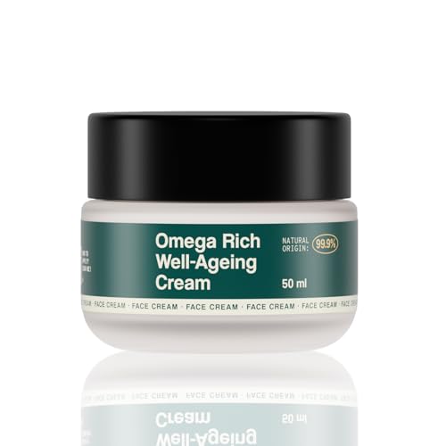 Freshly Cosmetics Crema Idratante Che Riduce I Segni Dell'Invecchiamento, Rughe Linee Di Espressione Omega Rich Well-Ageing Cream (50 Ml)