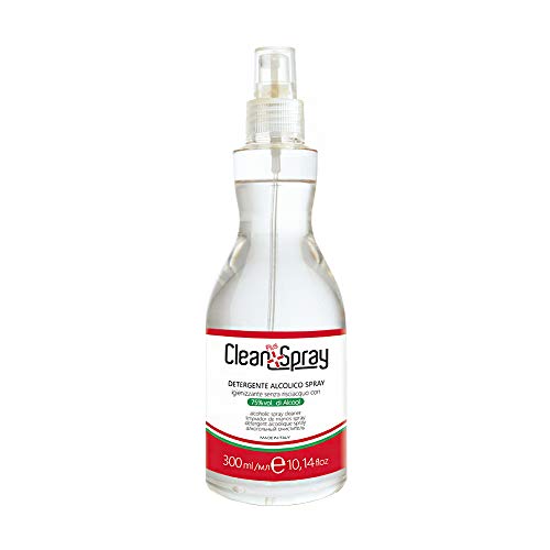 Faipa Clean Plus Spray Detergente Alcolico Spray Igienizzante Senza Risciacquo Per Strmenti Parrucchiere Barbiere Professionale 300 Ml