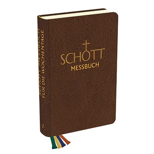 Schott Messbuch - Für Die Wochentage - Band 2: Jahreskreis 1.-17. Woche: Originaltexte Der Authentischen Deutschen Ausgabe Des Messbuches Und Des Mess