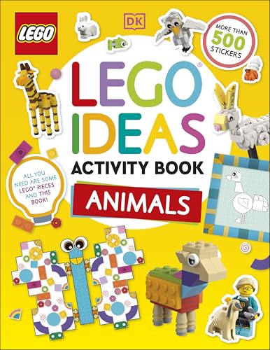 Lego Ideas Activity Book Animals: Packed With Lego Building And Sticker Activities And Fun Facts. With 400 Stickers!