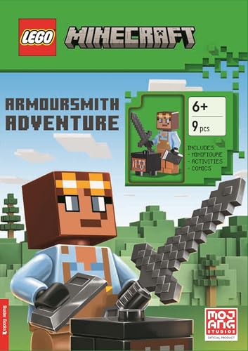 Lego® Minecraft®: Armoursmith Adventure Activity Book (With Armoursmith Minifigure And Accessories)