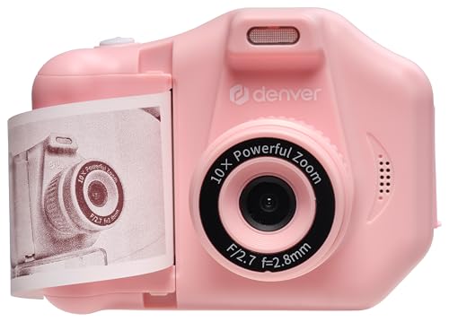 Denver Kpc-1370P Gioco Elettronico Per Bambino Macchina Fotografica Digitale Per Bambini
