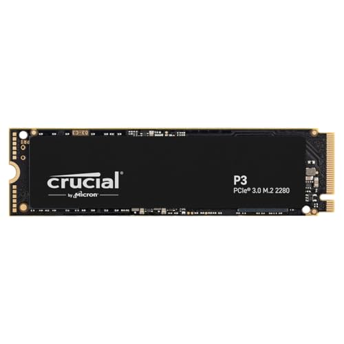 Crucial P3 1Tb M.2 Pcie Gen3 Nvme Internal Ssd - Fino A 3500Mb/S - Ct1000P3Ssd8