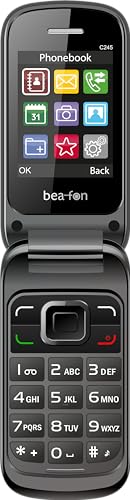Beafon Bea-Fon C245 (Nero) Sbloccato Senza Branding