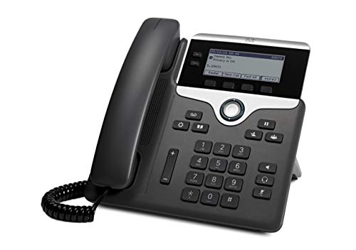 Cisco Ricondizionato Ip Business Phone 7821 W, 3,5 Pollici Display In Scala Di Grigi, Classe 1 Poe, Supporta 2 Linee, 1 Anno Di Garanzia Hardware Limi