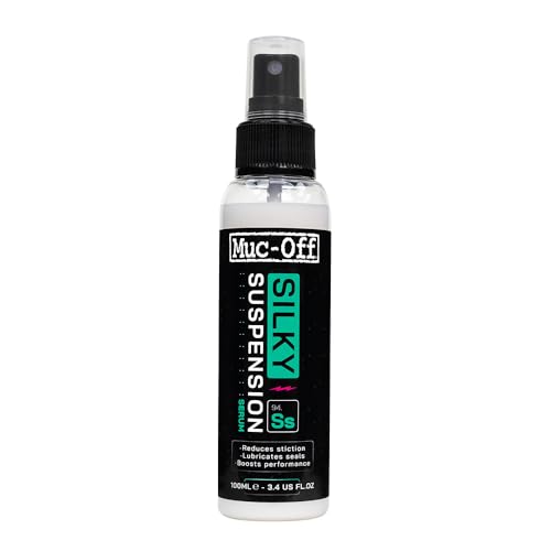 Muc-Off Silky Suspension Serum, 100Ml - Protective Spray For Bicycle Suspensions - High Performance Formula For Mountain Bikes And Electric Bikes
