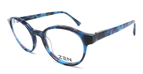 Occhiali Da Vista Uomo Donna Zen Barcelona Z423 Jp C.4 Tondo Blu