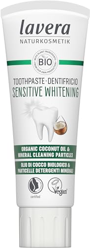 Dentifricio Sbiancante Sensibile Cocco & Fluor, Lavera 75 Ml