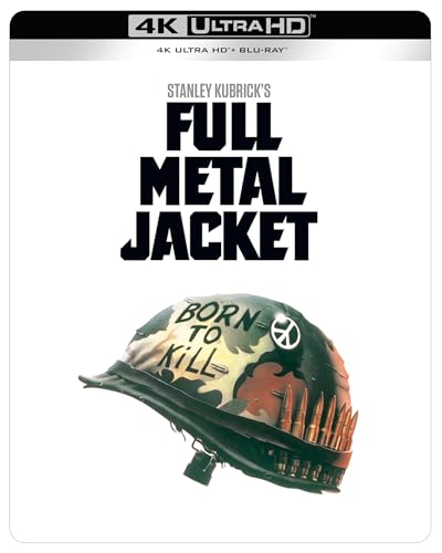 Full Metal Jacket Steelbook [4K Ultra Hd] [1987] [Blu-Ray] [Region Free]