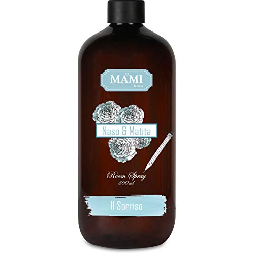 Mami Milano Ricarica Room Spray Da 500 Ml Linea Naso & Matita Il Sorriso
