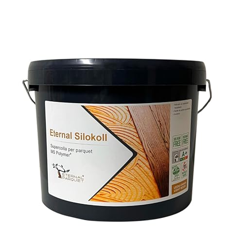 Eternal Parquet Eternal Silokoll 15Kg - Colla Silanica Monocomponente Per Tutti I Parquet, Sottofondi Riscaldati, Bioedilizia