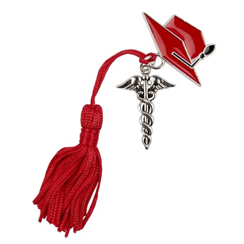 Bomboniera Decorazione Simbolo Farmacia In Zama E Cappello Tocco Rosso 4 Cm Set 12 Pz Art 12A124