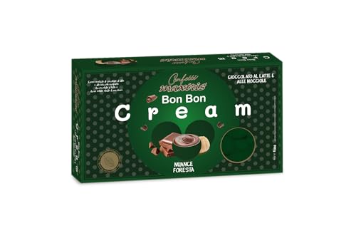 Confetti Maxtris Bon Bon Cream Gusto Gianduia Nuance Foresta, Scatola 900G
