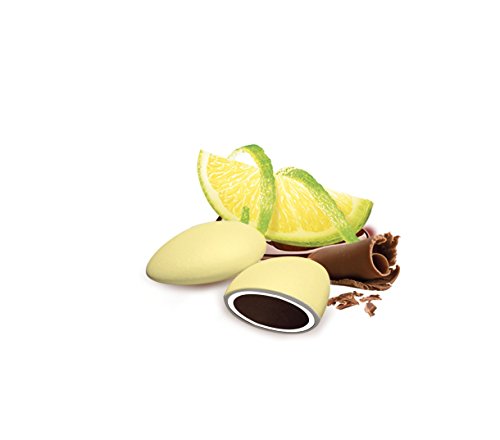 Confetti Cioccolato E Limone - Colore Giallo - Doppio Cioccolato Senza Glutine - Papa Dolceamaro G 500