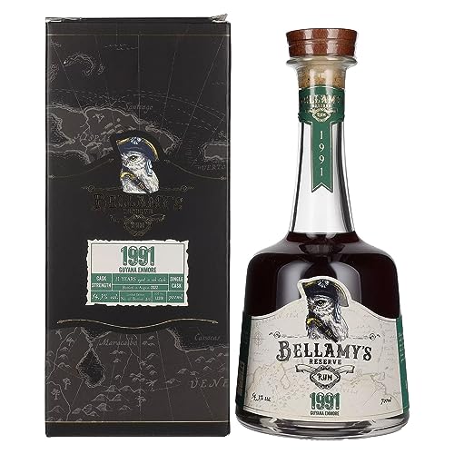 Bellamy'S Reserve Rum Guyana Enmore 1991 54,3% Vol. 0,7L In Giftbox