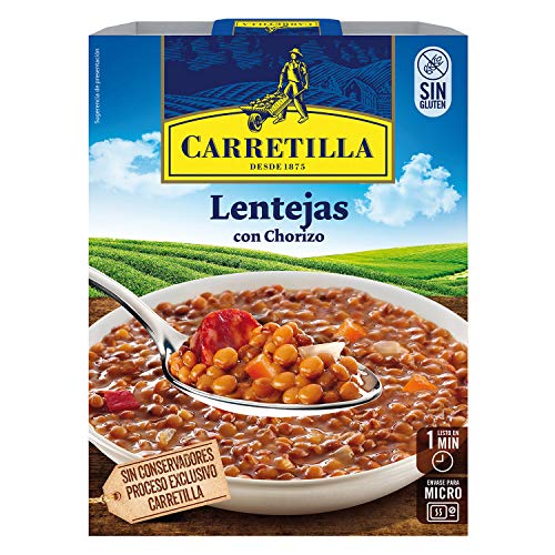 Carretilla, Lenticchie Con Chorizo, Alla Casalinga, 300 Gr