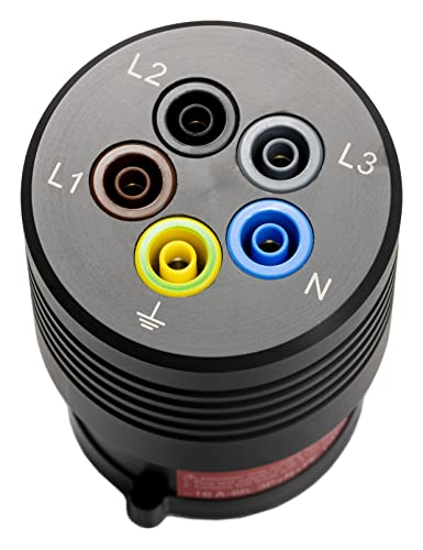Benning Ta 7-16 - Adattatore Di Misurazione (Per La Misurazione Di Riso, Zloop/Zline, Test Rcd, Campo Girevole, Tensione E Frequenza) 44040