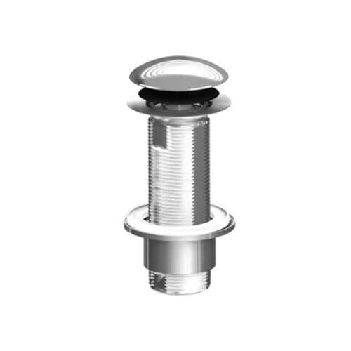 Original Trade Piletta Per Sifoni In Abs Con Tappo Click-Clack In Inox, Multicolore, Standard