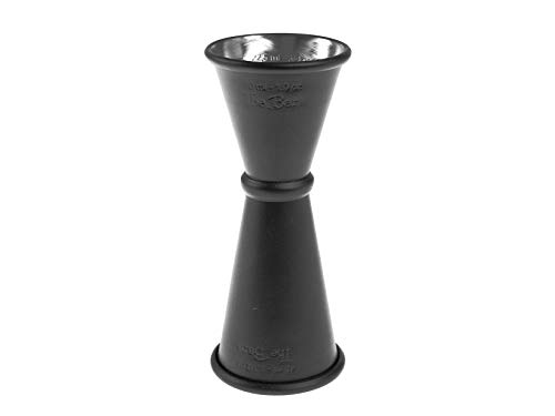 The Bars 005693, Misurino Cocktail, Acciaio Inox, Nero, Ml 30/45, Made In Italy