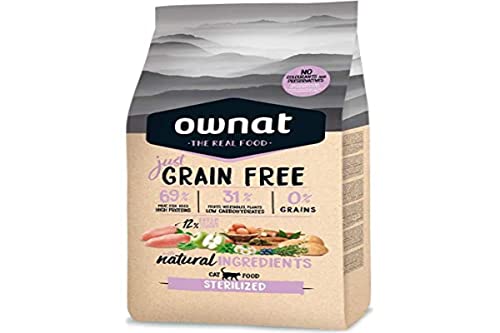 Ownat Alimento Secco Per Gatti Sterilizzati - 3 Kg