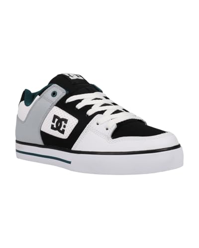 Dc Shoes Pure, Scarpe Da Ginnastica Uomo, New Teal White, 42 Eu