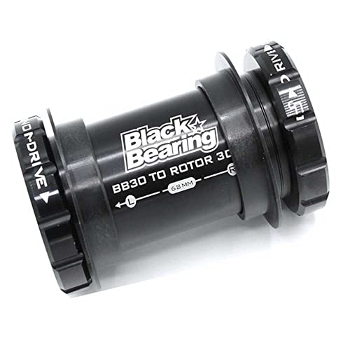 Black Bearing Pedalier Press Fit 42-68/73-30-B5 Unisex Adulto, Nero, Estándar