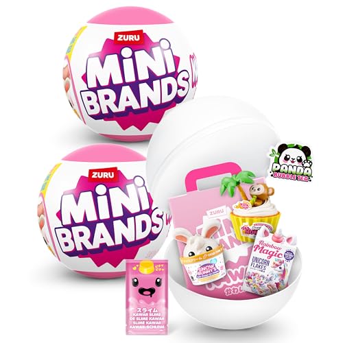 Mini Brands Kawaii Capsule, Serie 2, Mini Collezionabili Surprise Kawaii, Confezioni Cieche, Oggetti Da Collezione A Tema Giapponese