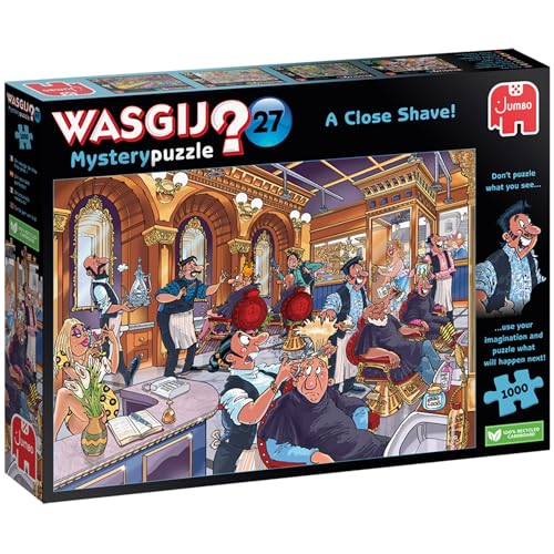 Puzzel 1000 St. Wasgij Mystery 27 - Vlam In De Pan!