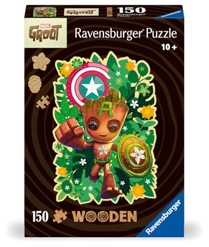 Ravensburger - Puzzle Di Lengo: Groot, Puzzle 150 Pezzi, Puzzle Adulti, Puzzle Bambini 10 Anni