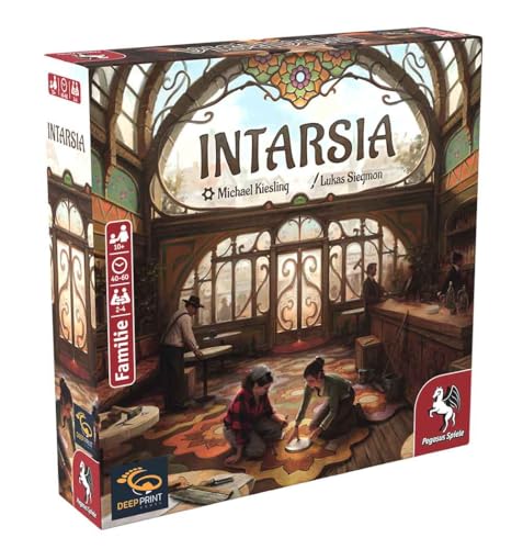 Pegasus Spiele- Intarsia (Deep Print Games), 57821G