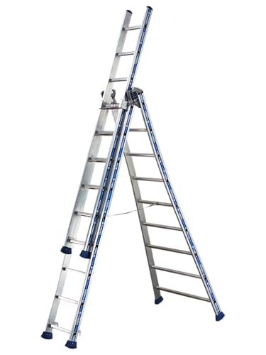 Echelle Transformable Platinum 3 Plans 2,94X4,83X6,86 M Tubesca